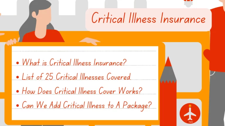 critical illness insurance, list of 25 critical illnesses coverd